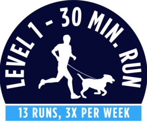 Level 1 - 30 minute running package - 13 Runs, 3x per week