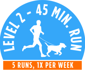 Level 2 - 45 minute running package - 5 Runs, 1x per week