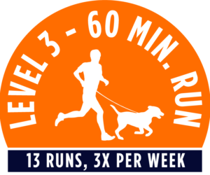 Level 1 - 60 minute running package - 13 Runs, 3x per week